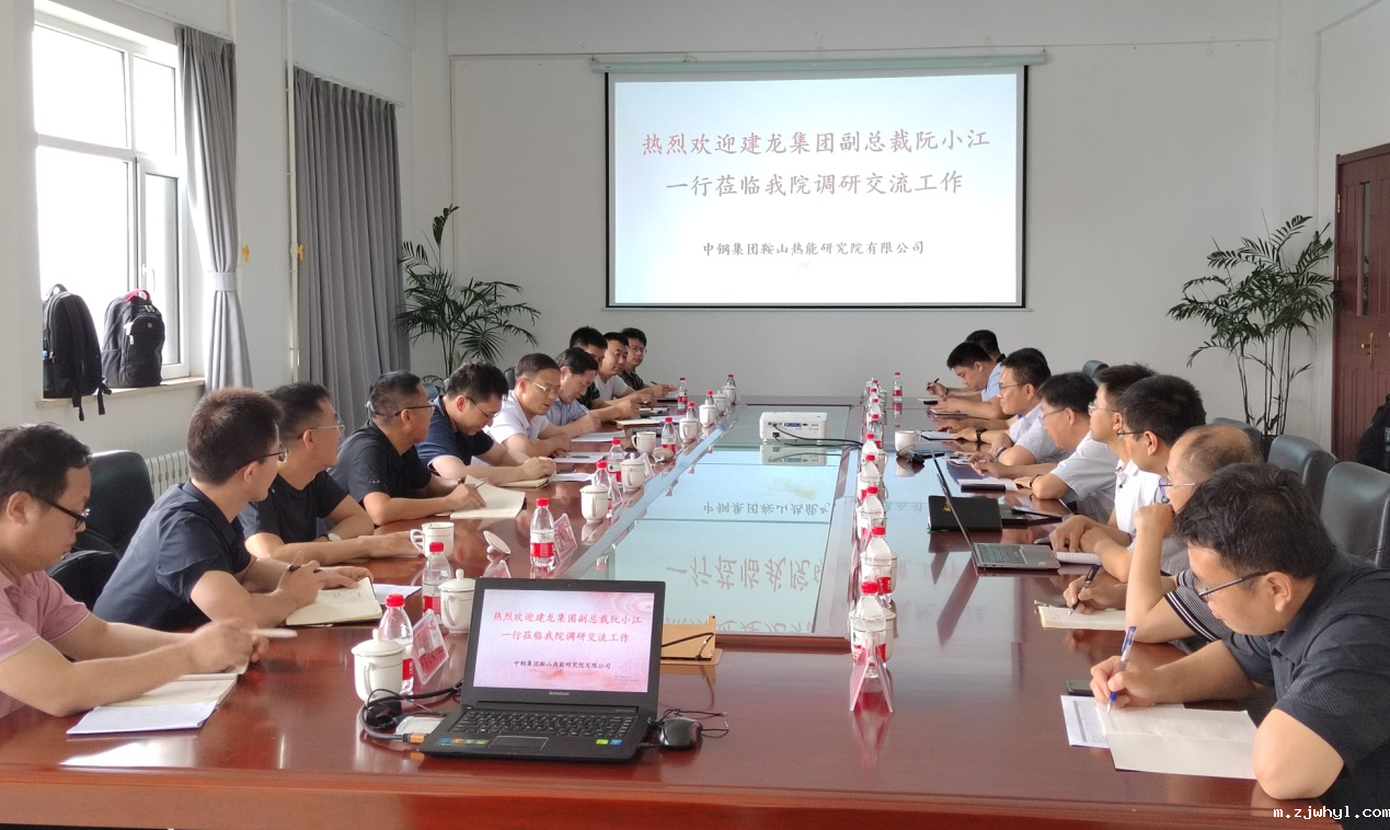 建龙集团副总裁阮小江一行莅临ac米兰官方app下载标准版调研交流